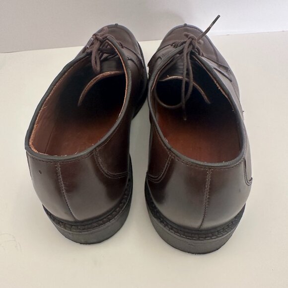 Allen Edmonds Oxford Round Toe Brown Leather Shoes Men\'s Size 9.5D 1609 main image 7